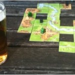 Carcassonne in the pub Carcassonne in the pub