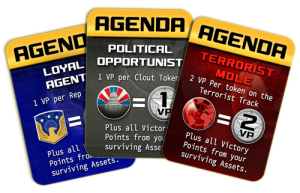 Homeland Board Game Cards