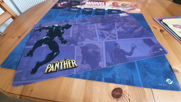 Marvel Champions 1-4 player game mat - Black Panther