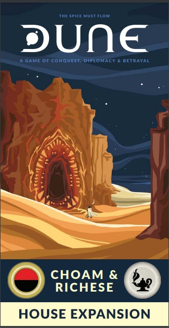 Espansione Dune: Choam E Richese House Per Gioco Da Tavolo - Gale Force Nine GF9DUNE3, Da 14 Anni